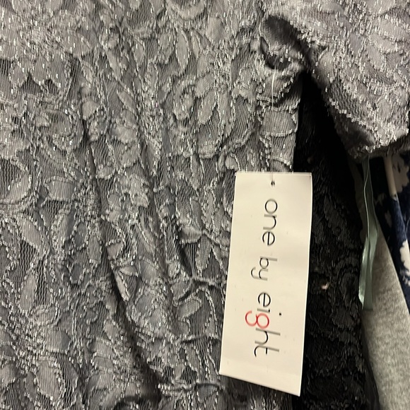 Bridal. Mother of the bride dress. Floor length size 16. Never worn. Smoky blue. - Picture 3 of 5